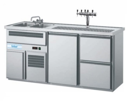 Barowy stół chłodniczy M722R 1/2 Rilling