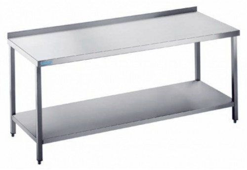 Stół do pracy przyścienny z półką 2000x600x850 Rilling