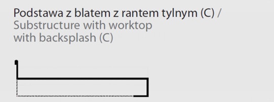 Blok 3 szuflad 400x700x850 Rilling