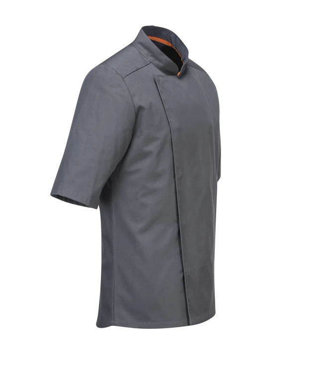 Bluza szefa kuchni MeshAir Pro szara krótki rękaw