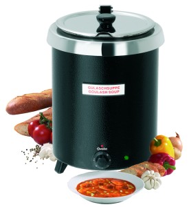 Garnek do zupy Club 8,5L czarny