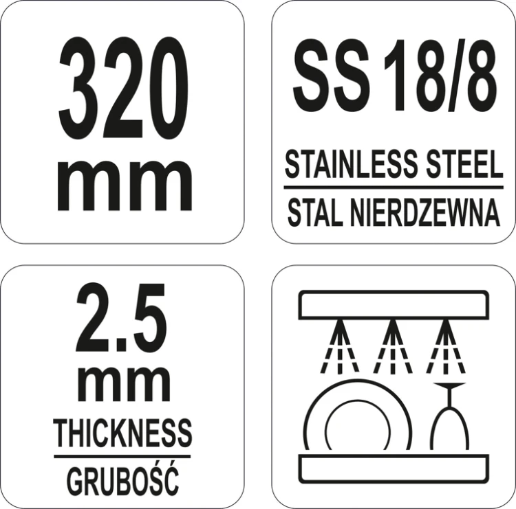 Nóż do mięs 320mm