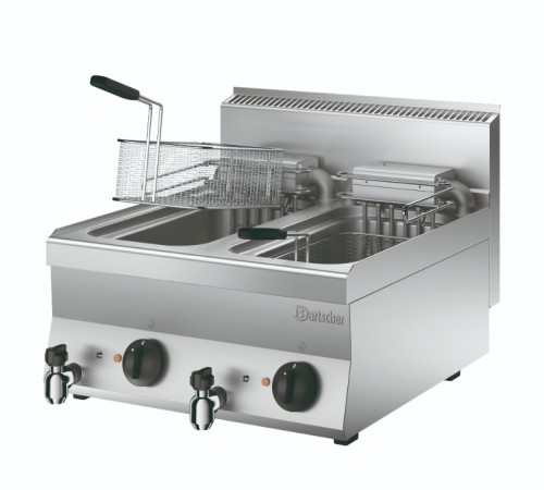 Frytownica 650, szer. 600, 2x10L