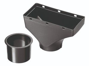 Szuflada na resztki z otworem wylot. KV1