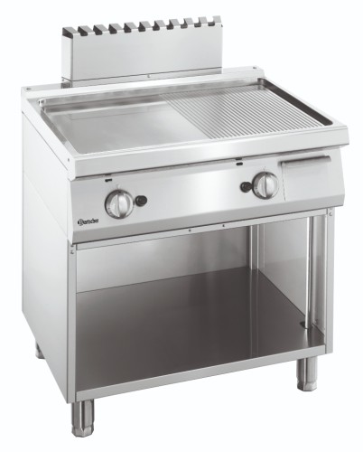 Płyta grillowa700 gaz,sz800,1/2-1/2,OP