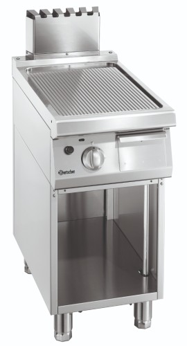 Płyta grillowa700 gaz,sz800,ryflowaną,OP