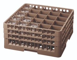 kosz na szklanki, 25 przegr.