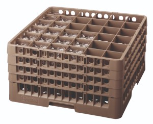 kosz na szklanki, 36 przegr.