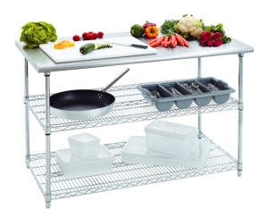 Stół roboczy 690, szer. 1300, 2 P