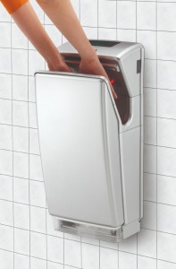 Suszarka œcienna do rąk Jet 1800