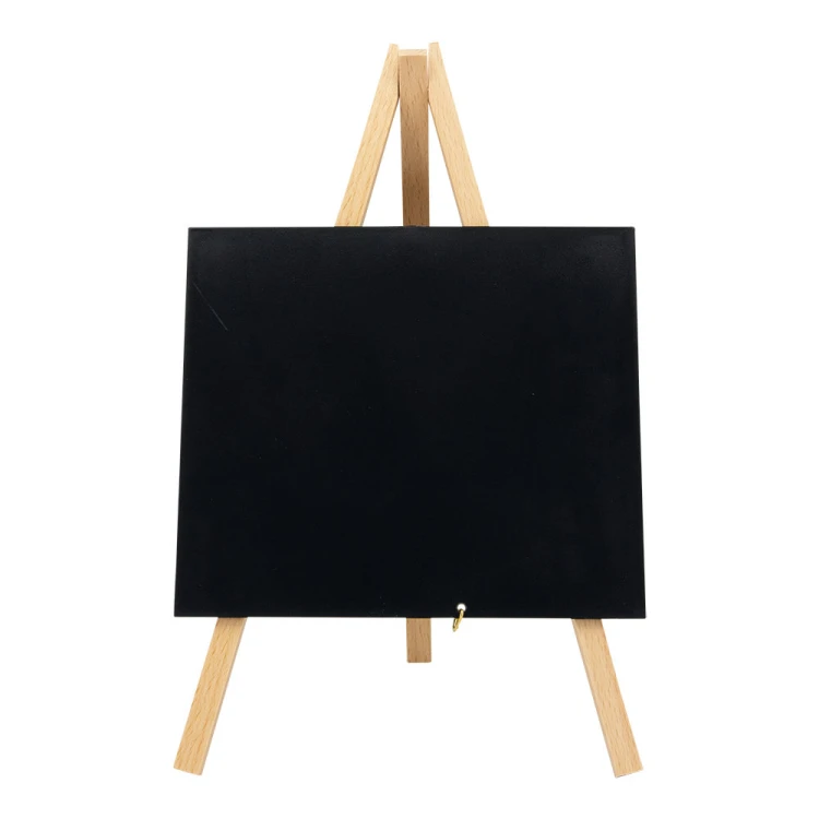 Zestaw tablic sztalugowych mini z lakierowanego drewna bukowego (3 sztuki)
