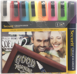 Zestaw 8 pisaków kredowych (2-6 mm)