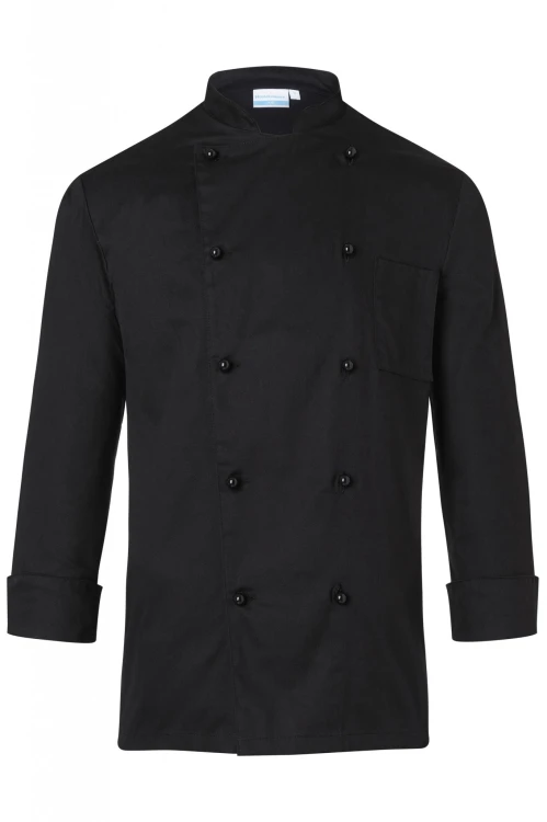 Bluza kucharska Chef Jacket BASIC (czarna, unisex)