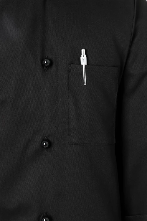 Bluza kucharska Chef Jacket BASIC (czarna, unisex)