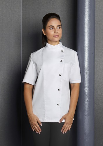 Damska bluza kucharska GRETA biała