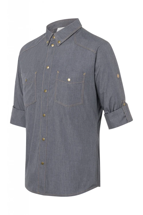 Męska bluza kucharska JEANS-STYLE New York czarna
