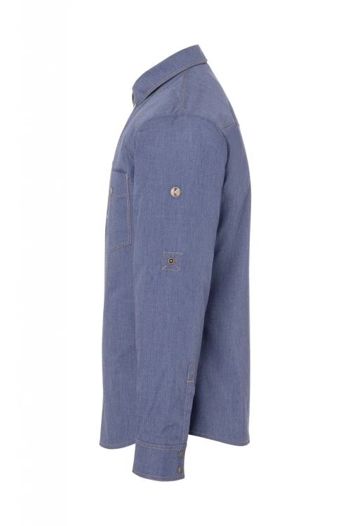 Męska bluza kucharska JEANS-STYLE New York niebieska