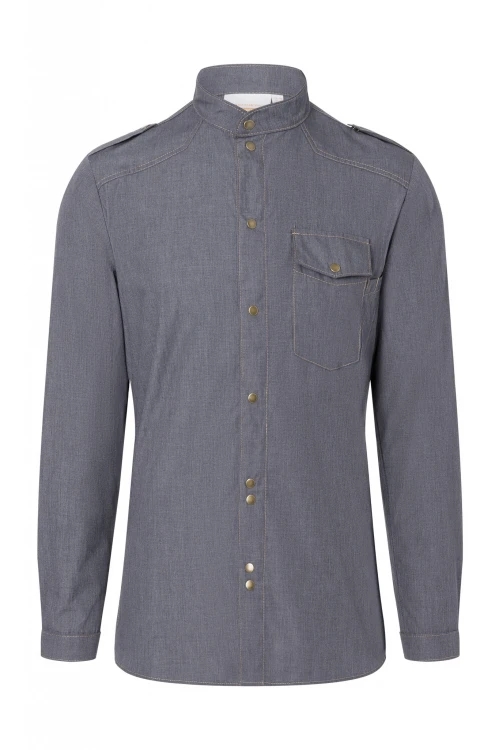 Męska bluza kucharska JEANS-STYLE California czarna