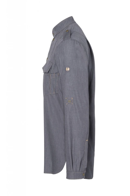 Męska bluza kucharska JEANS-STYLE California czarna