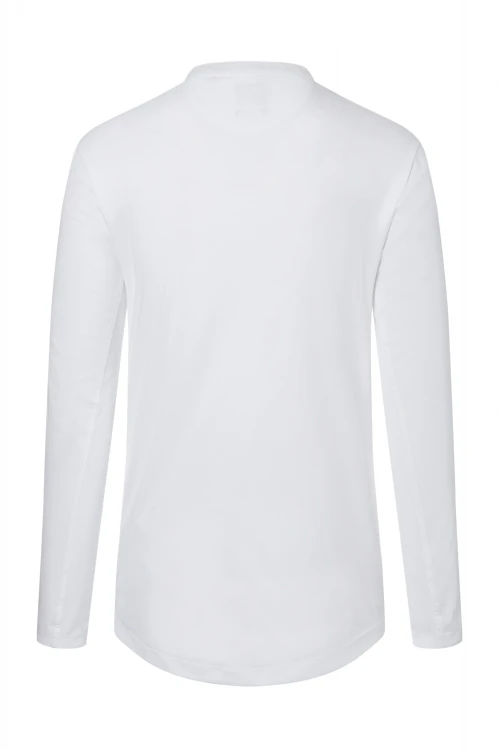 Bluza kucharska UNISEX Short-Sleeve Throw-Over Chef Shirt BASIC biała