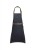 Fartuch Leather Bib Apron (100% skóra bydlęca, kolor: czarny)