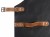 Fartuch Leather Bib Apron (100% skóra bydlęca, kolor: czarny)