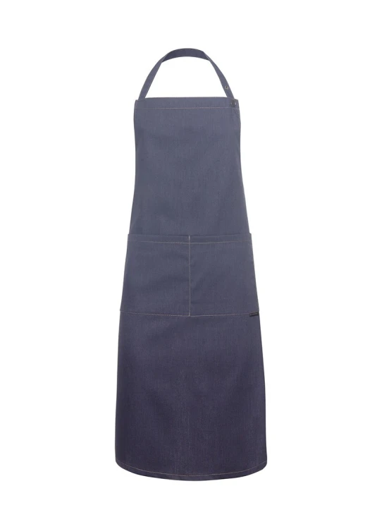 Fartuch jeansowy Bib Apron JEANS-STYLE (kolor vintage black)