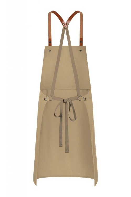 Fartuch 100% z recyklingu  Bib Apron GREEN-GENERATION from Recycled Plastic, kolor: pebble grey