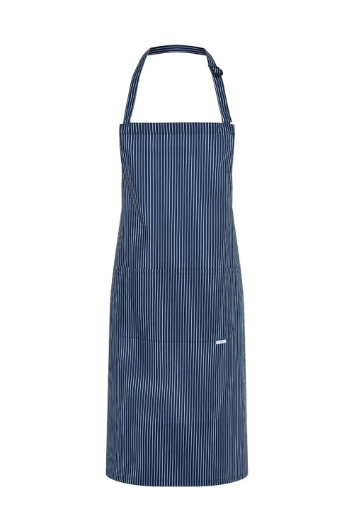 Fartuch Bib Apron Great  Carlo (kolor: niebieski; w paski)