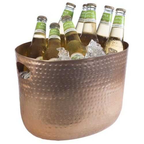 Misa na szampana miedź antyczna