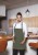 Fartuch krótki Short Bib Apron BASIC with Buckle and Pocket (21 kolorów)