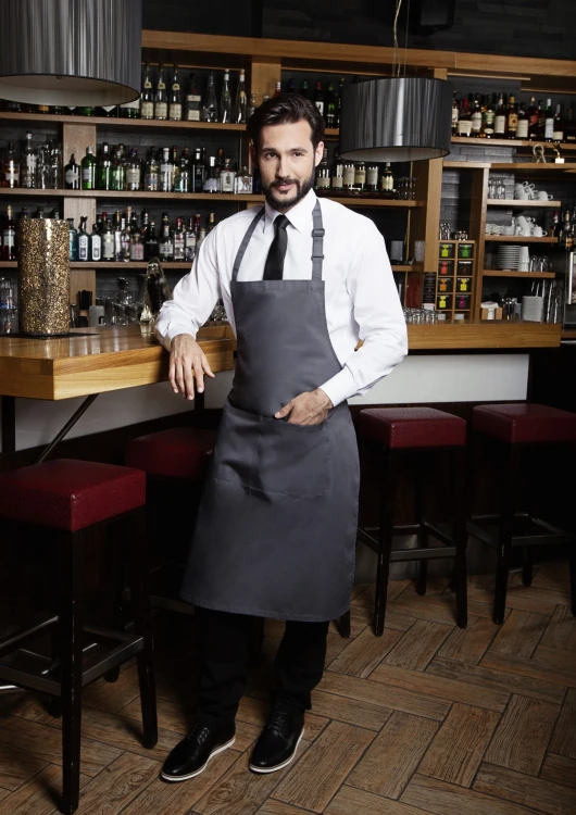 Fartuch Bib Apron BASIC with Buckle and Pocket (21 kolorów)