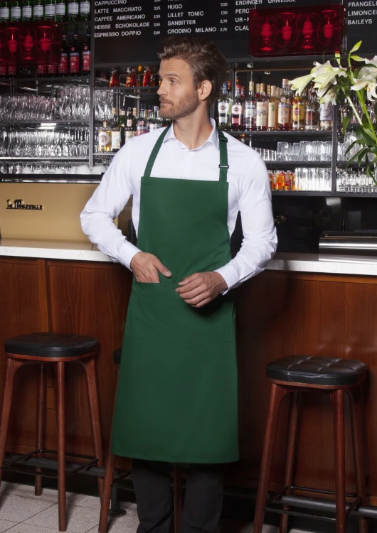 Fartuch Bib Apron BASIC with Buckle and Pocket (21 kolorów)