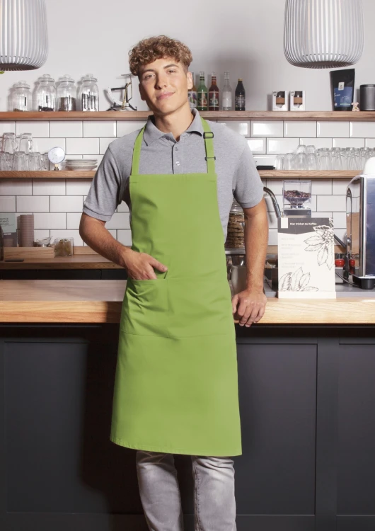 Fartuch Bib Apron BASIC with Buckle and Pocket (21 kolorów)