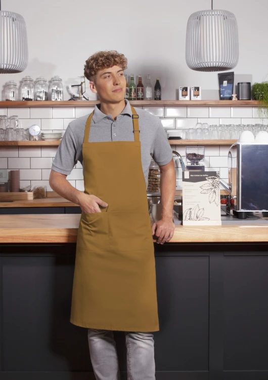 Fartuch Bib Apron BASIC with Buckle and Pocket (21 kolorów)