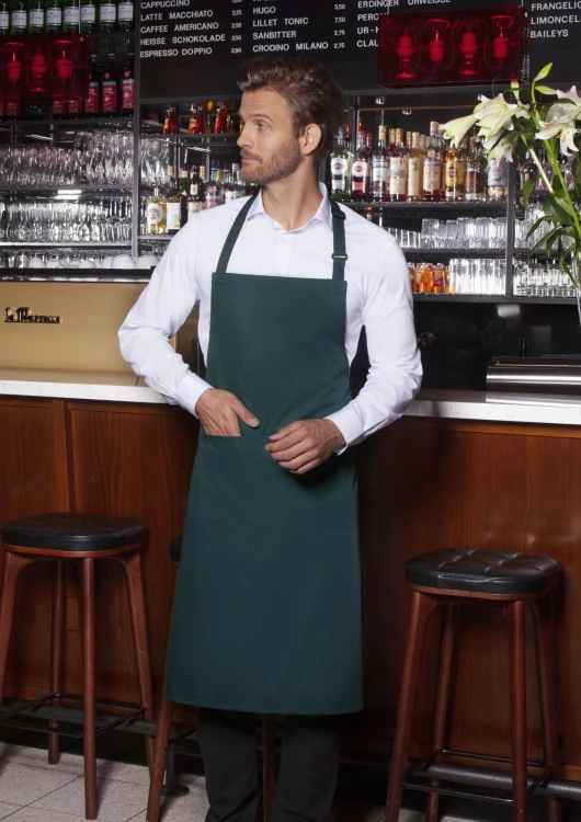 Fartuch Bib Apron BASIC with Buckle and Pocket (21 kolorów)