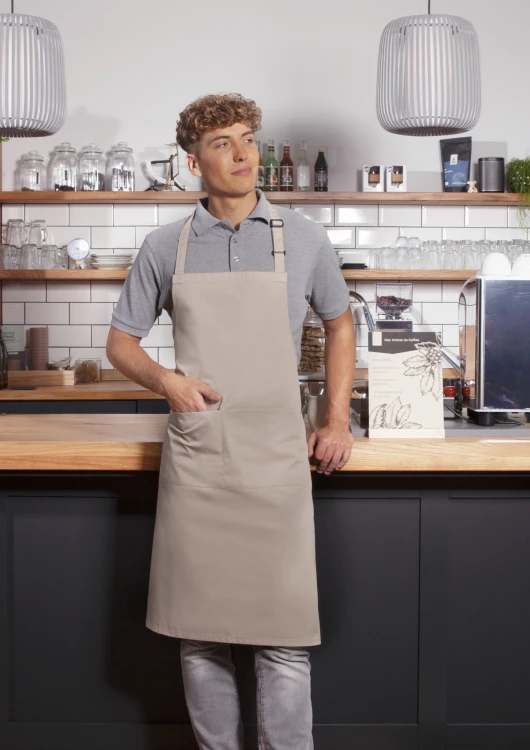 Fartuch Bib Apron BASIC with Buckle and Pocket (21 kolorów)