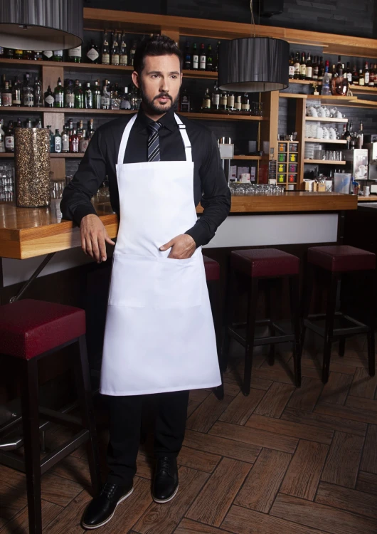Fartuch Bib Apron BASIC with Buckle and Pocket (21 kolorów)
