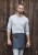 Ekskluzywna, skórzana zapaska Leather Waist Apron (59x40 cm; kolor: atramentowy)