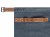 Ekskluzywna, skórzana zapaska Leather Waist Apron (59x40 cm; kolor: atramentowy)