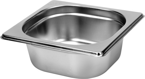 Pojemnik gastronomiczny ze stali nierdzewnej gn 1/6 65mm 1l