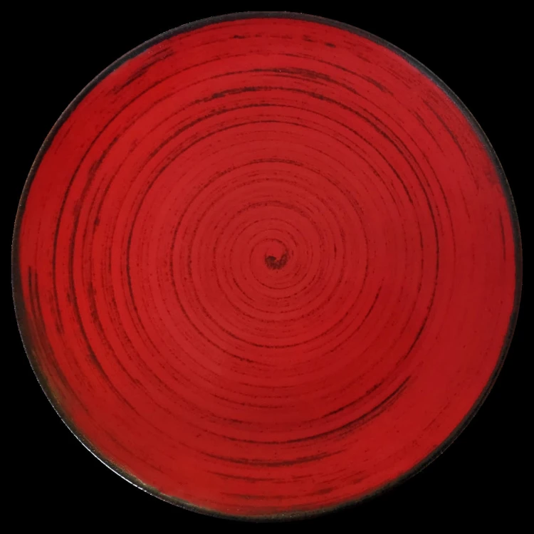 Nostalgia Red talerz głęboki 22cm