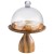 Patera drewniana Ø 24cm H16cm AKACJA