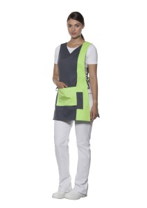 Fartuch uniwersalny MARILES (seledynowo-szary)