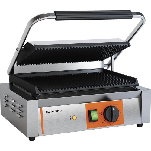 Kontakt grill; Panini; ryflowany; Caterina; P 2.2 kW