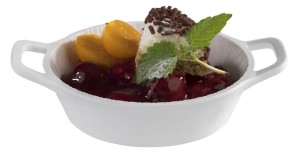 Miseczka z uchwytami MINI biała 8,5cm