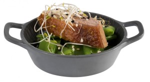 Miseczka z uchwytami MINI szara 8,5cm