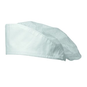 Czapka, czepek kucharski z siatką