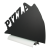 TABLICA KREDOWA NA ALUMINIOWEJ PODSTAWIE "PIZZA"