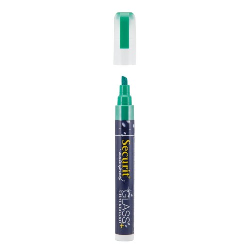 ZIELONY PISAK KREDOWY WODOODPORNY Z KOŃCÓWKĄ O GRUBOŚCI 2-6MM